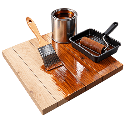 Sealing, staining or oiling