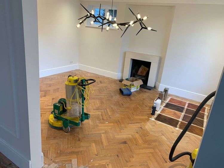 Bradford wooden floor sanding