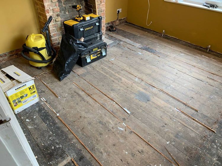 Floor sanding in York